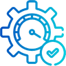 Measured, Optimized, Maintained Icon